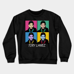 Tory Lanez 80s Pop Art Style Crewneck Sweatshirt